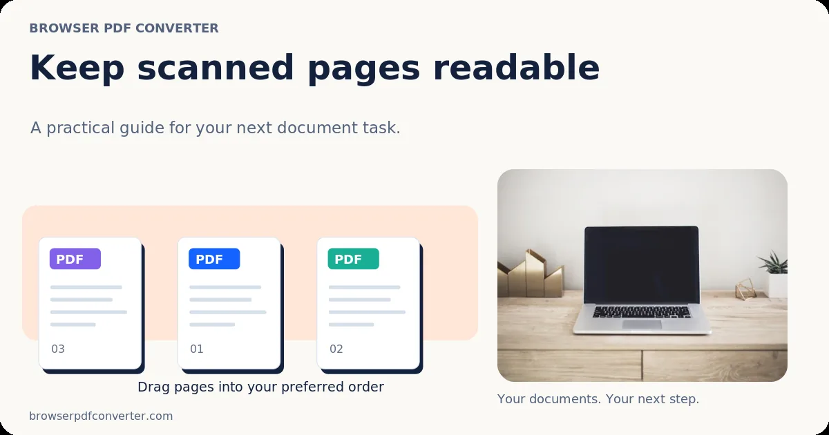Сканиране в PDF Най-добри практики за Crisp Docs