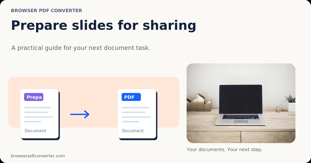 PDF a PowerPoint per a les dependències de presentació