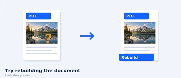 Repair PDF card